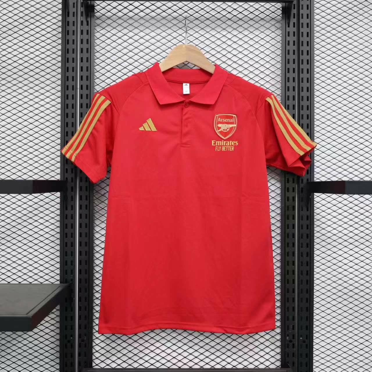 23/24 Arsenal Red Polo Shirt