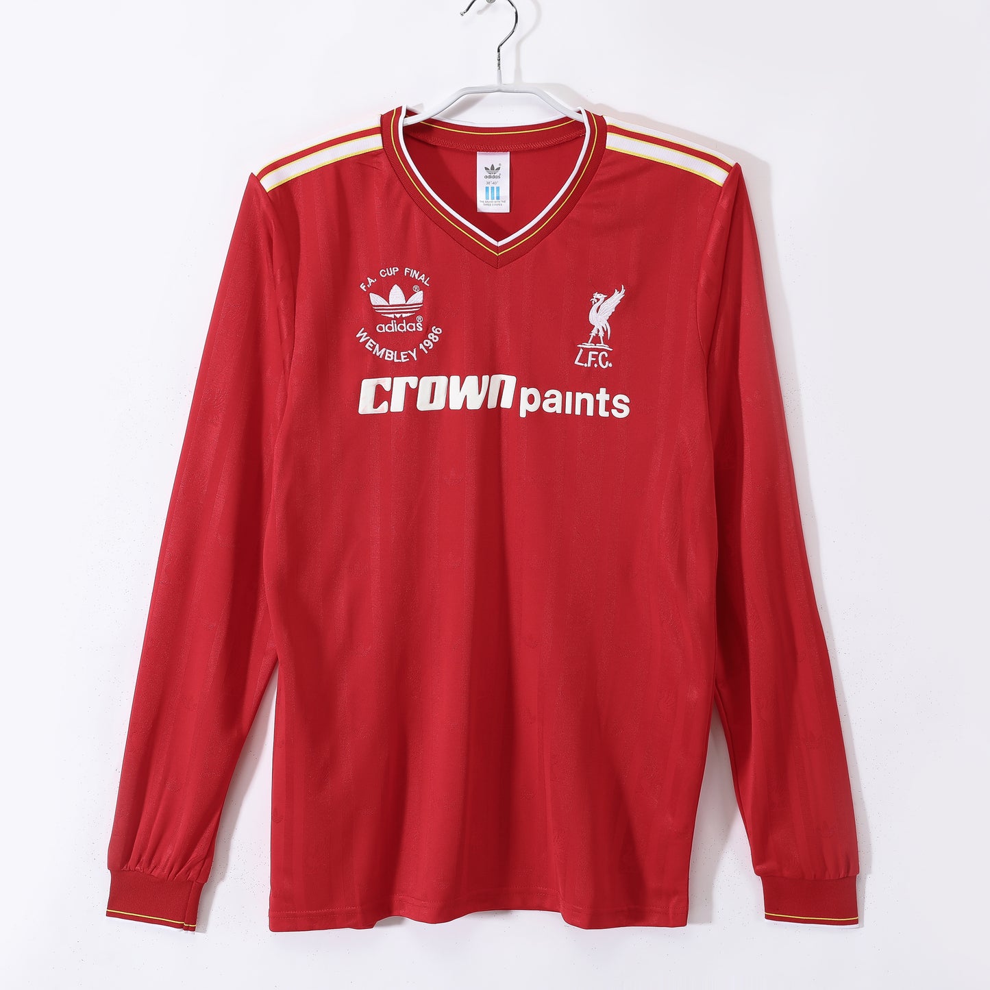 Retro 1986/87 LVP home long-sleeved shirt S-XXL