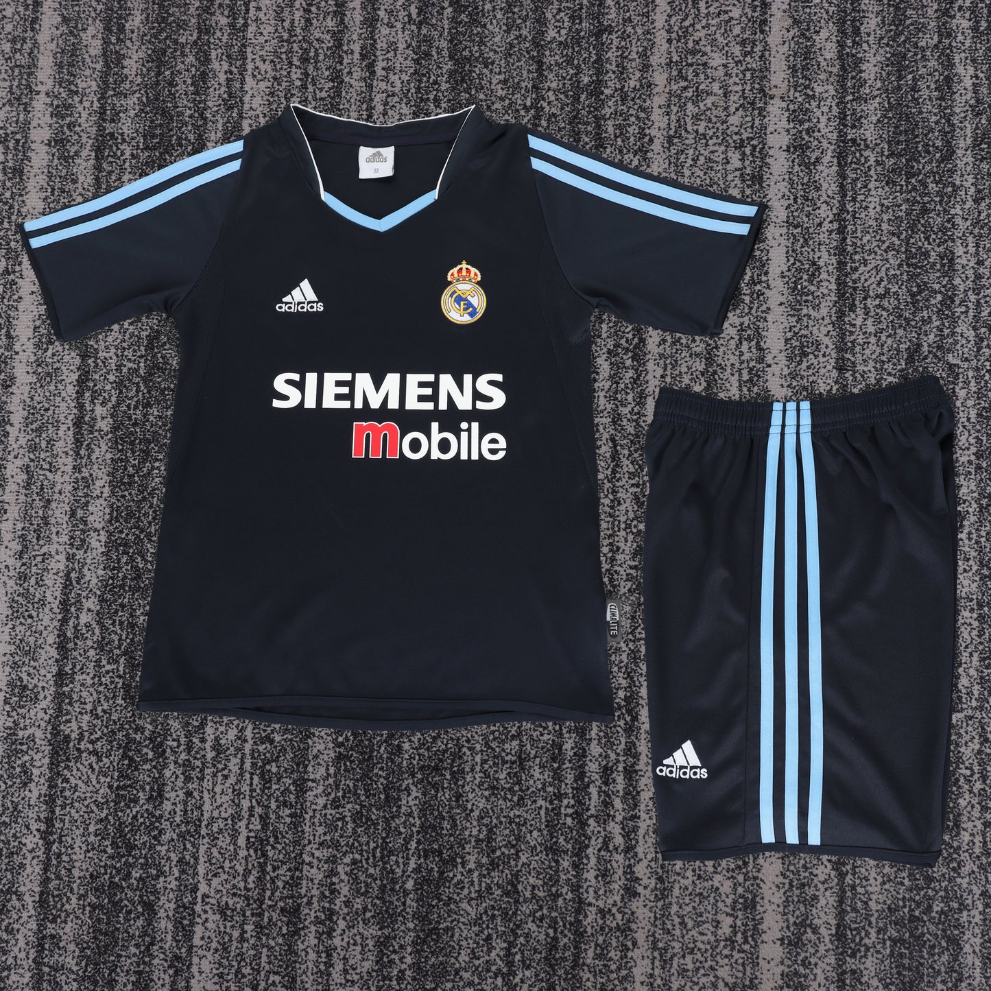 Retro Kids 2003/04 Real Madrid away football Jersey&Size16-28
