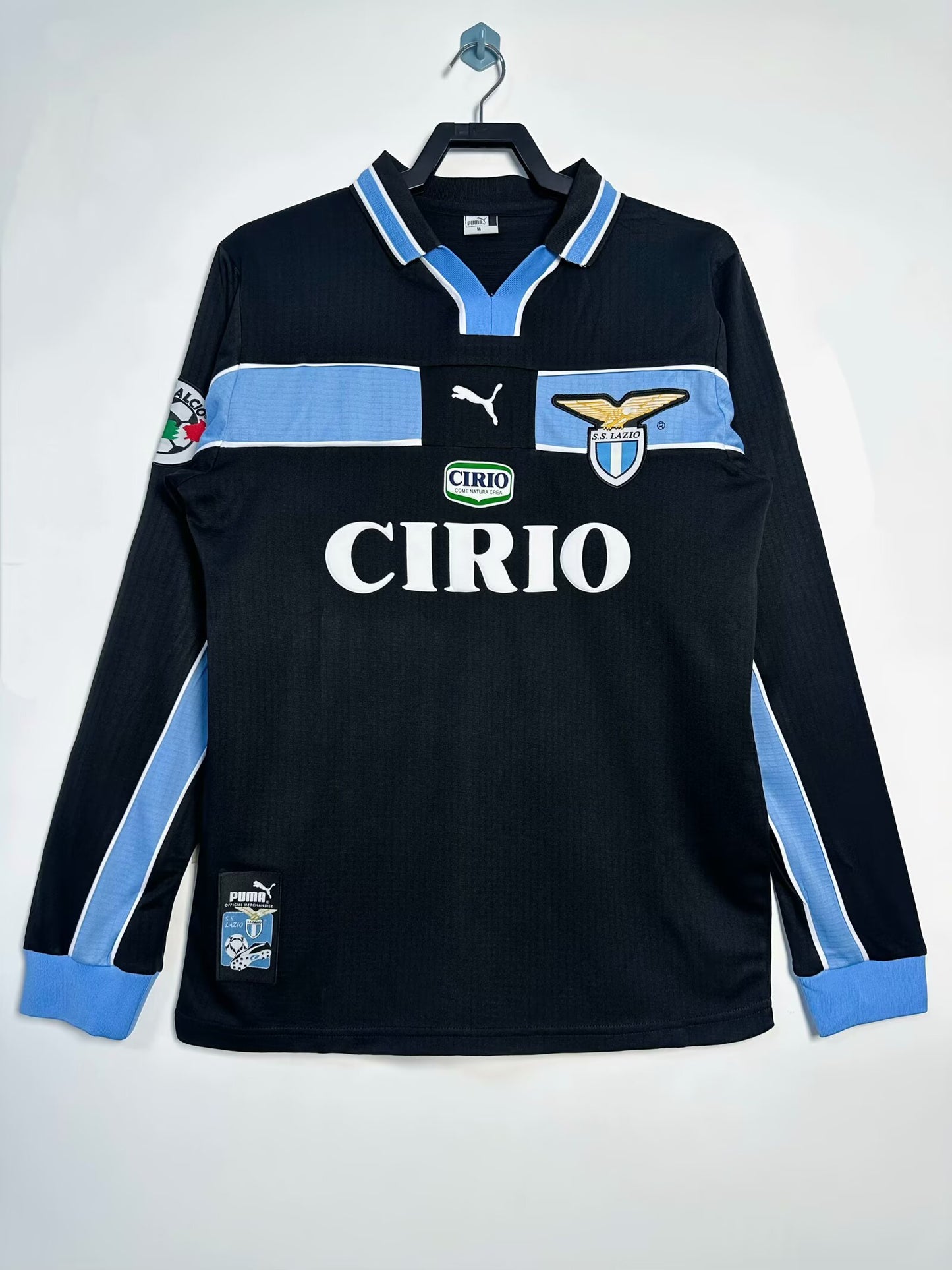 Retro 1998/99 Lazio away long sleeved S-XXL