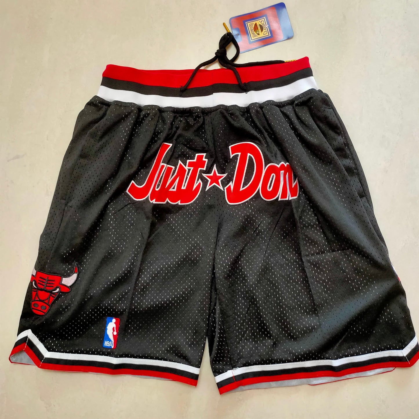 Bulls Black J Top Pocket Shorts
