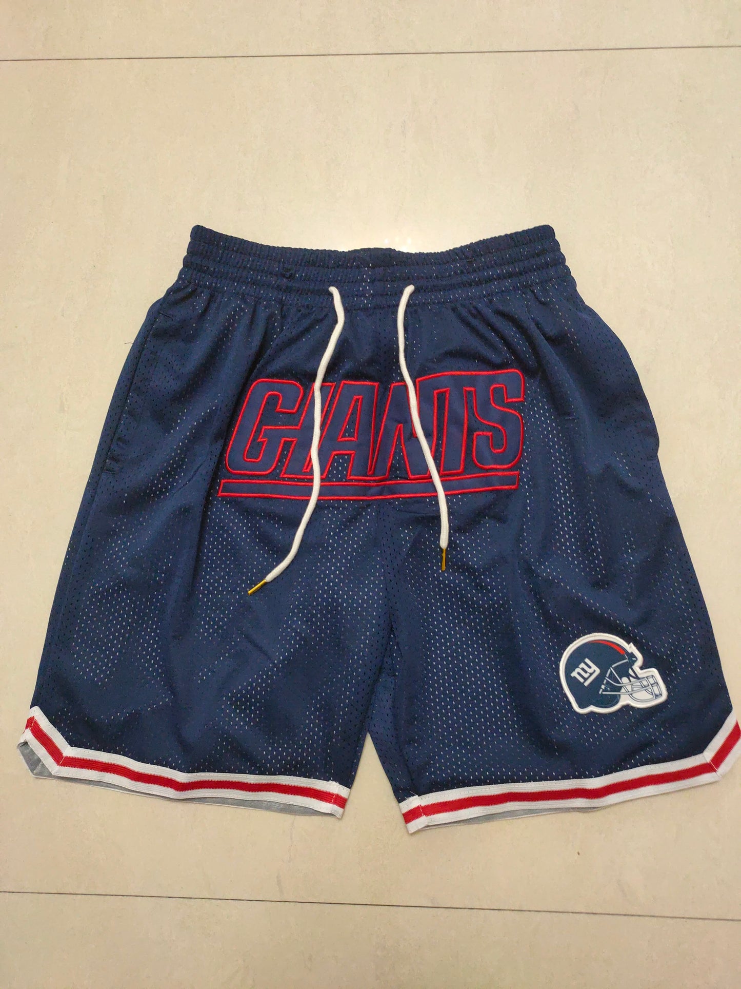 NFL Giants Blue Pocket Shorts