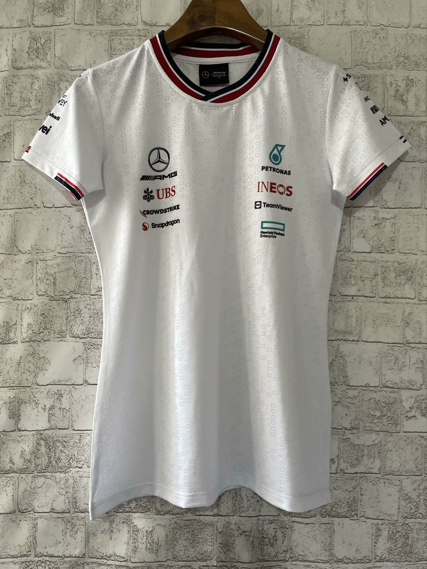 F1 Women 2024 White Mercedes AMG Petronas S-XL