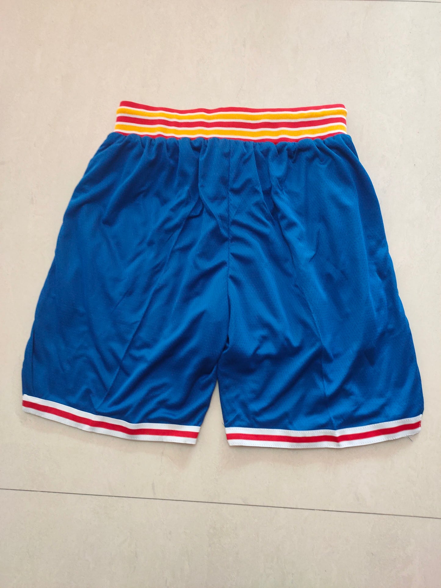 Knicks Blue 75th Anniversary Shorts