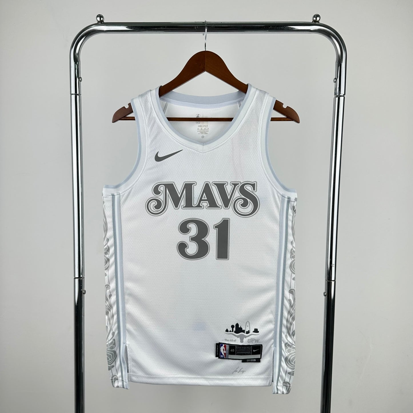 Season 25 Mavericks City Edition 31 # Thomps S-XXL S-XXL on