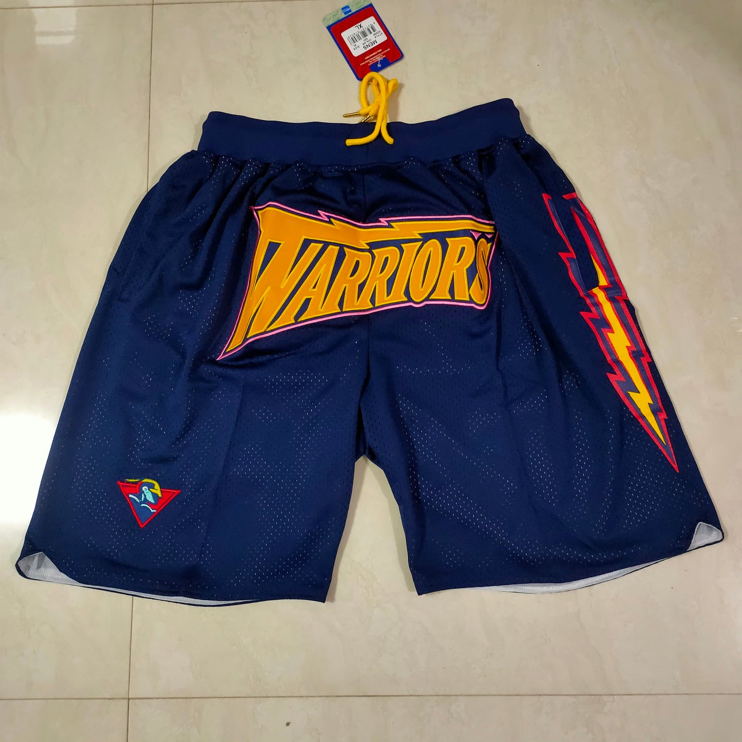 Warriors Blue Jaston Pocket Shorts