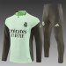 /26 Real Madrid Light Green Half Pull Training Suit S-XXL6