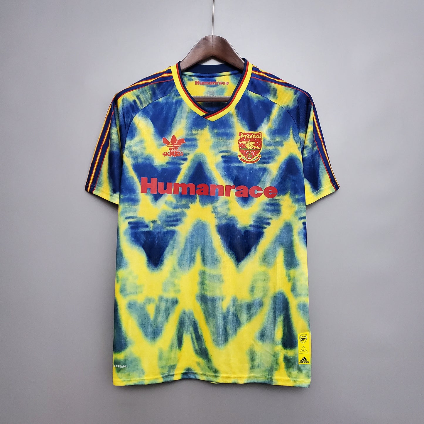 20/21 Arsenal Adidas X Human Yellow and Blue Camouflage S-XXL