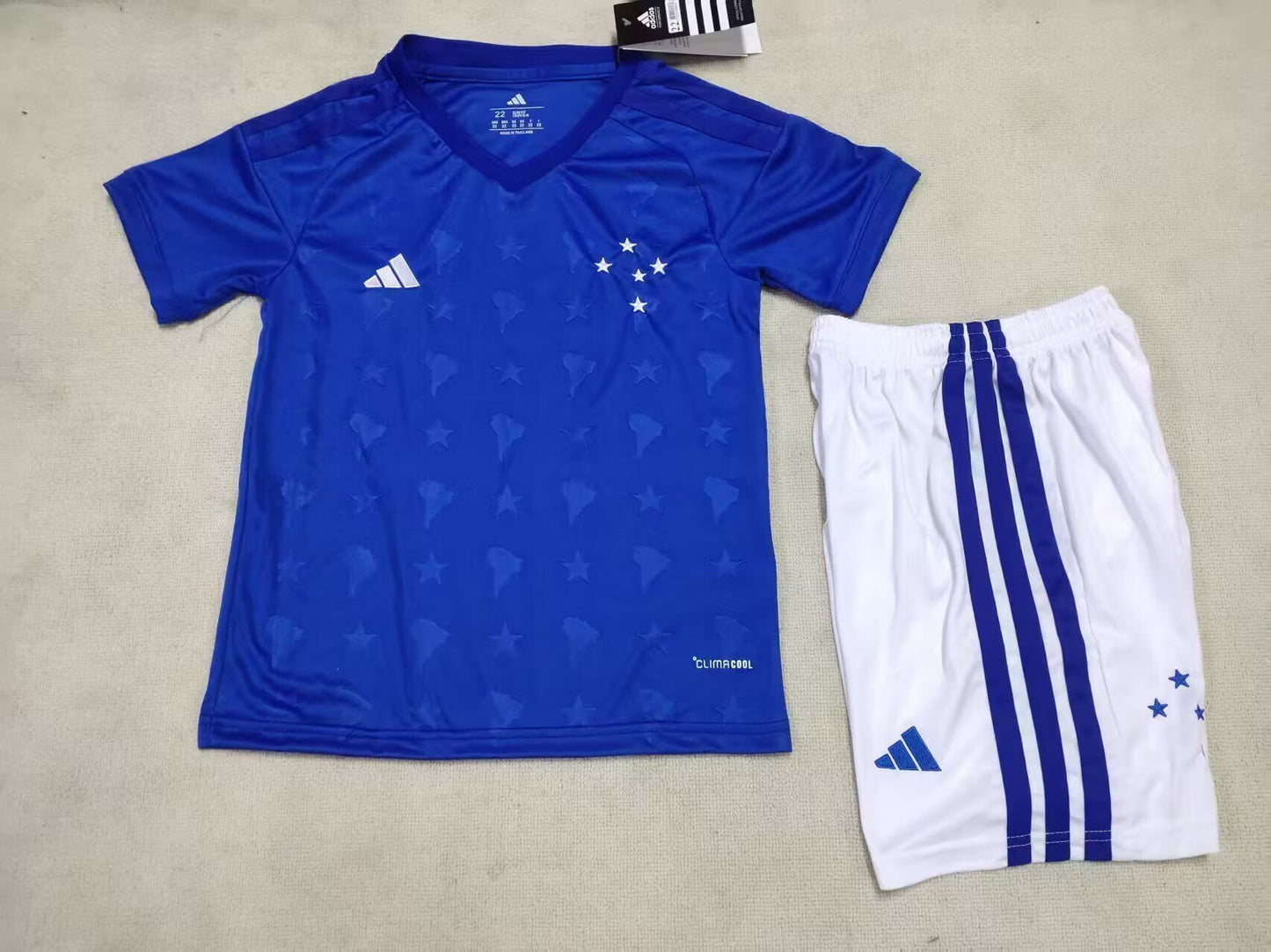 2026/27 Kids Cruzeiro Home Soccer Jersey&Size 16-28