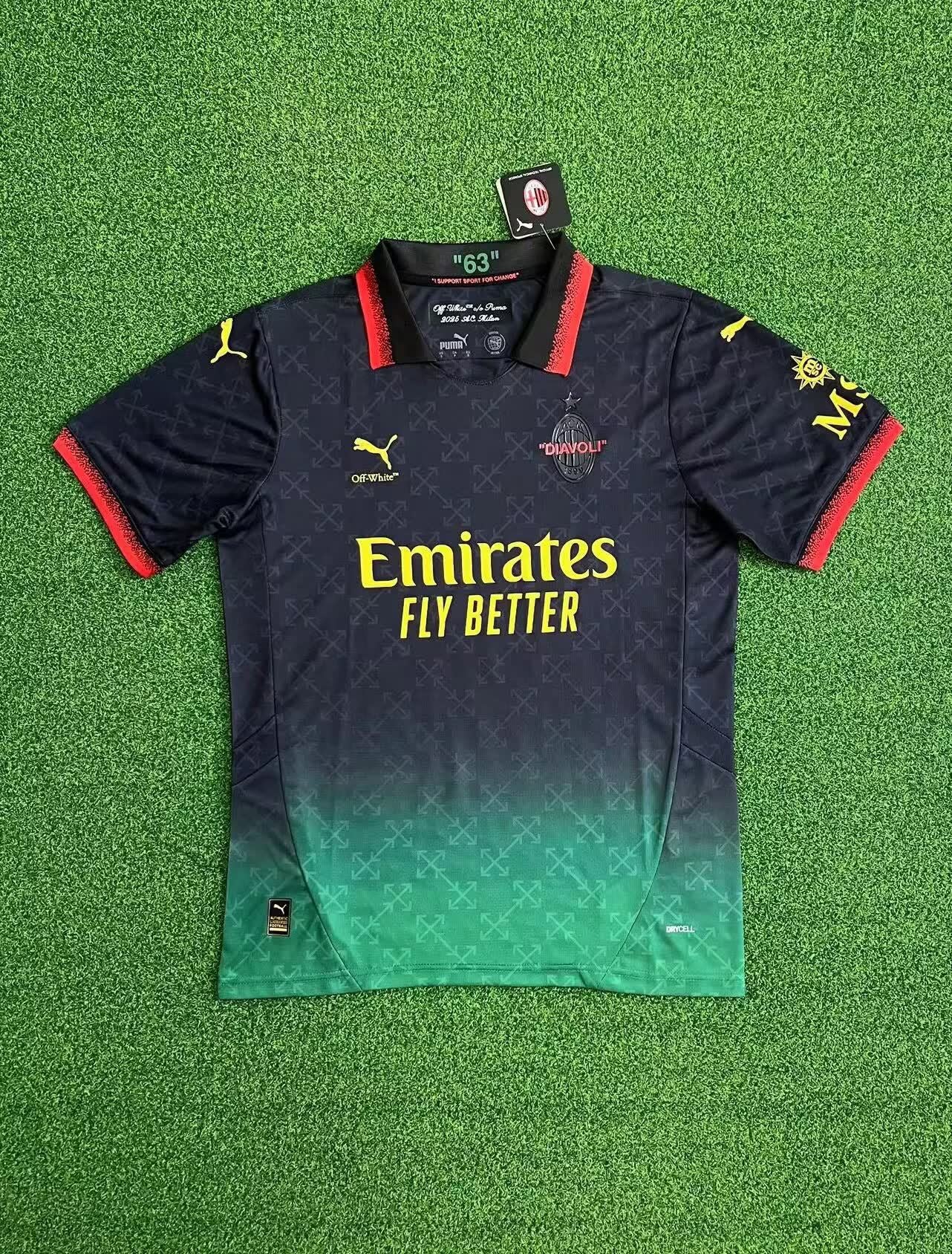 25/26 AC Milan Joint Edition Black S-4XL