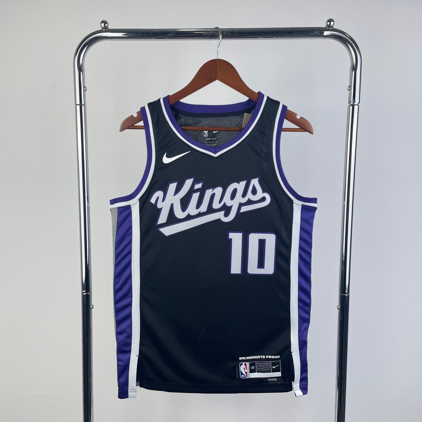 24 Season Kings Away Black 10 Sabonis