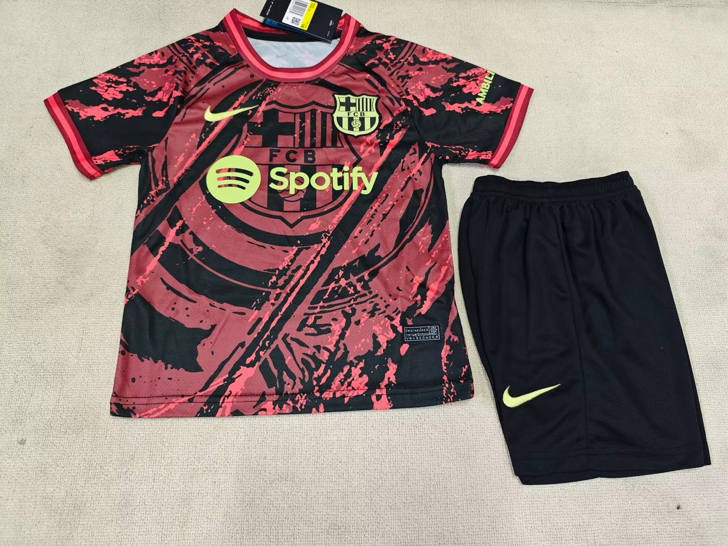 25/26 Kids Barcelona training uniform Size 16~28