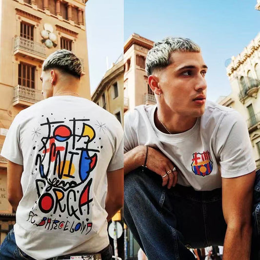 25/26 Barcelona Short sleeved T-shirt S-XXL