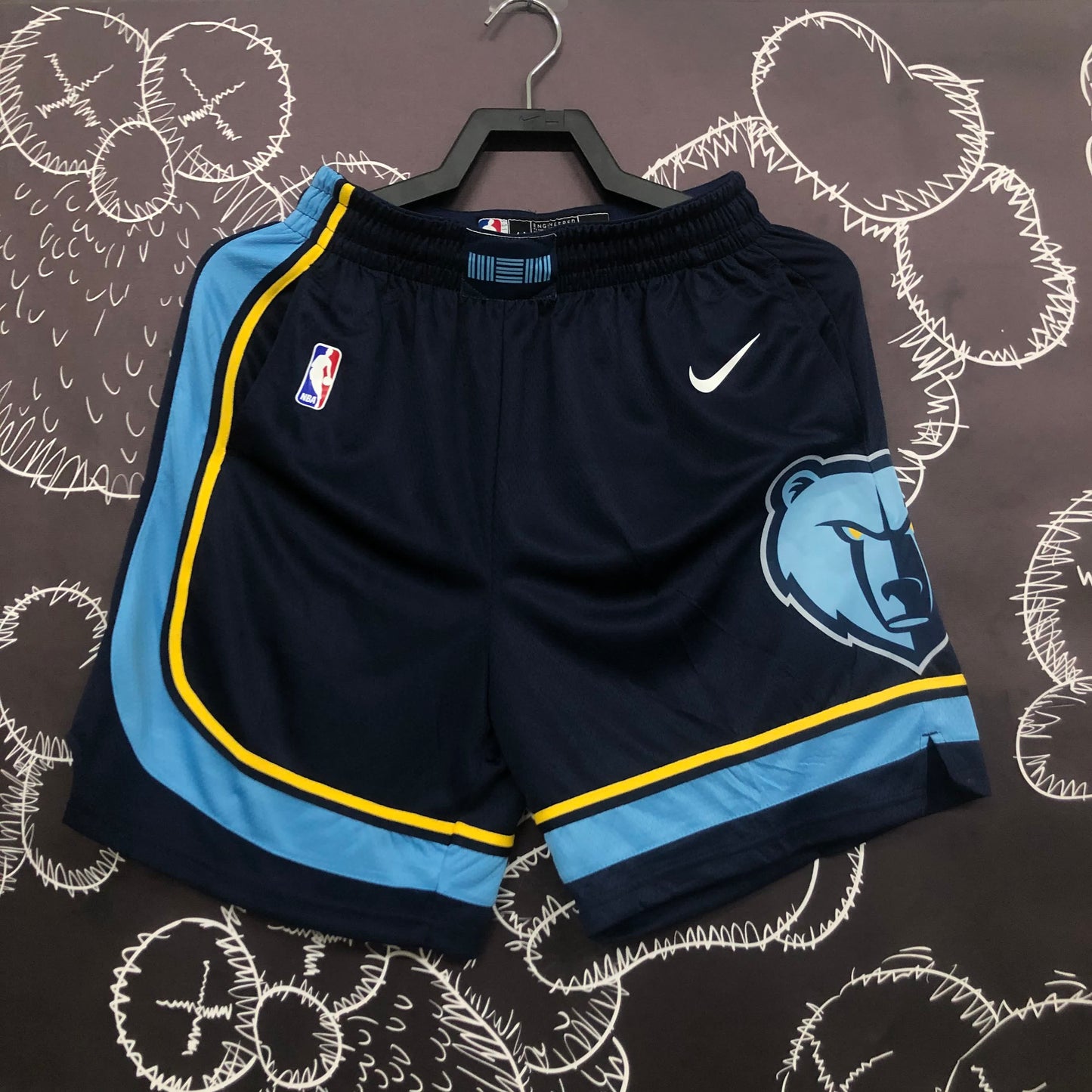Grizzly Dark Blue Shorts