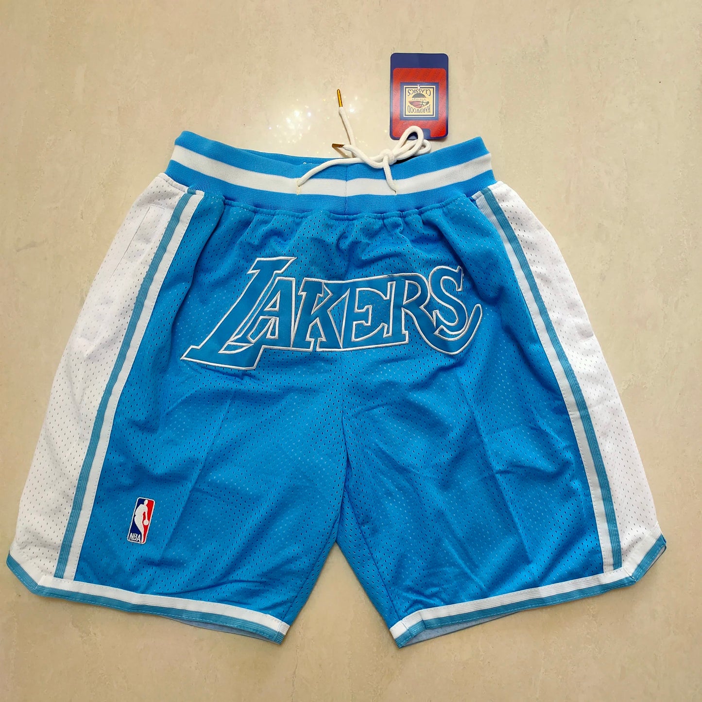 Lakers Baby blue Pocket Shorts