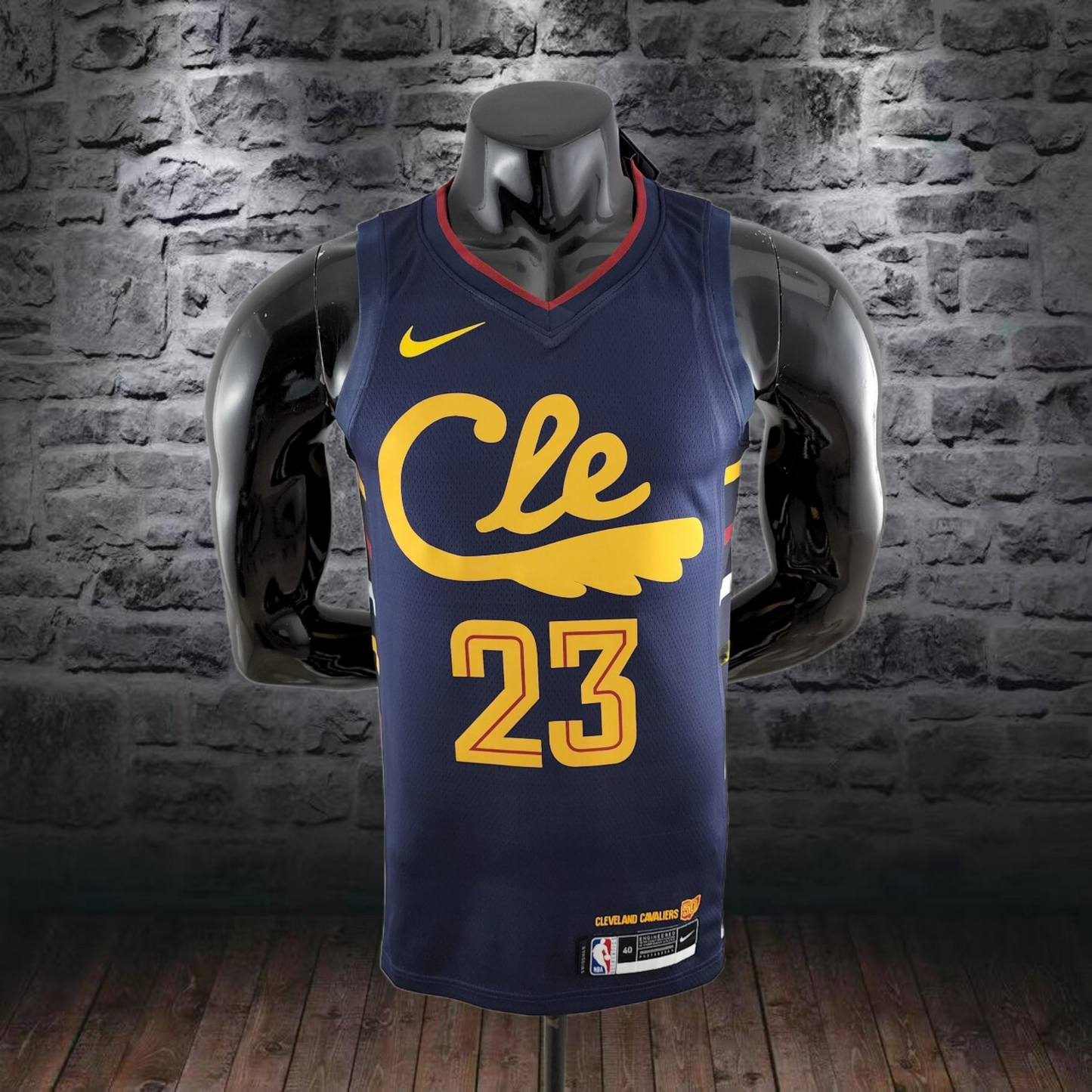 Cleveland Cavaliers JAMES #23 Striped NBA Jersey