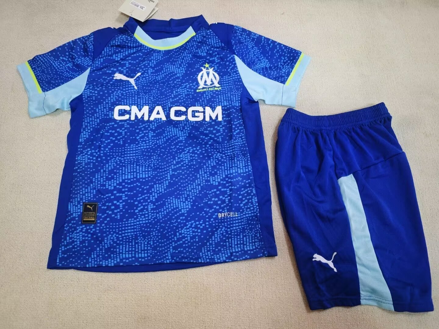 25/26 Kids Marseille Second away Size 16-30