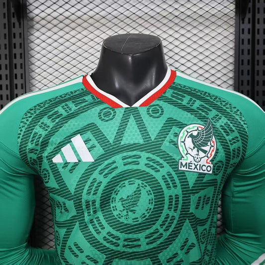/27 Mexico Home Long Sleeve Player Edition S-XXL5