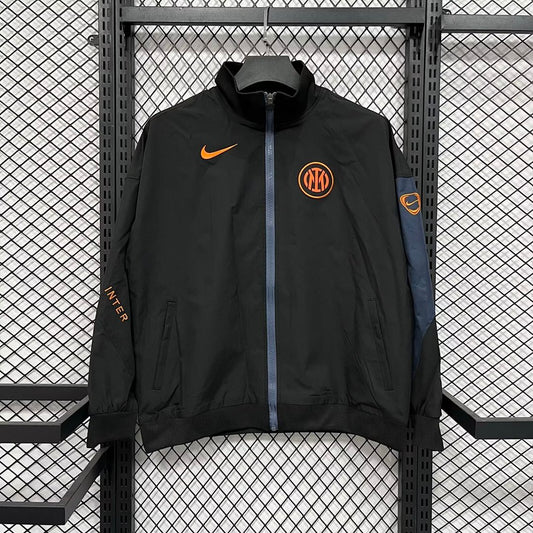 /26 Inter Milan Black Windbreaker S-3XL3