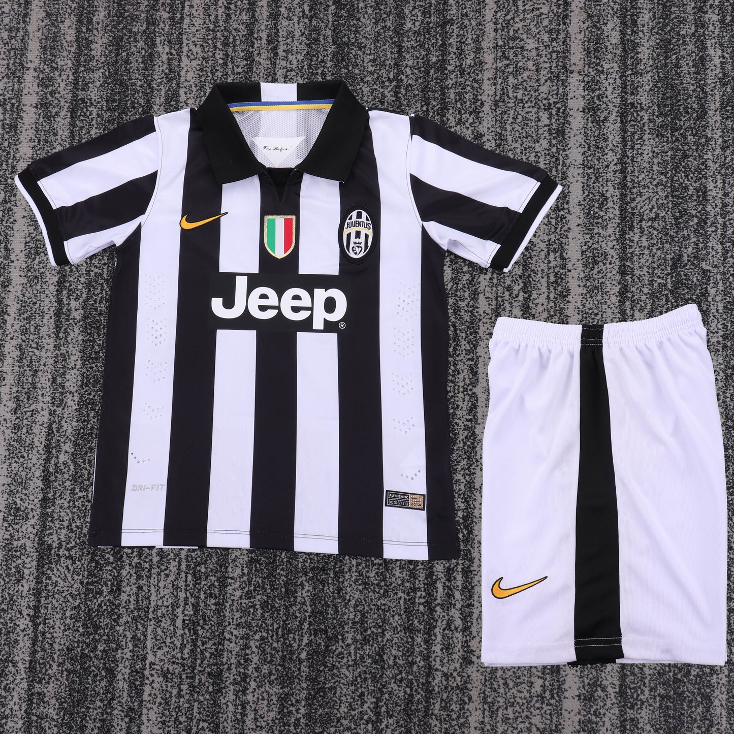 Retro Kids 2014/15 JVT Home Football Shirt&Size16-28