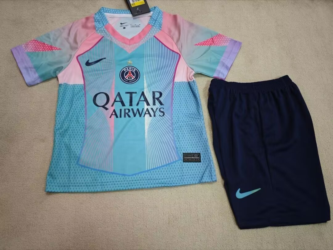25/26 Kids PSG Blue Special Edition Size 16-30