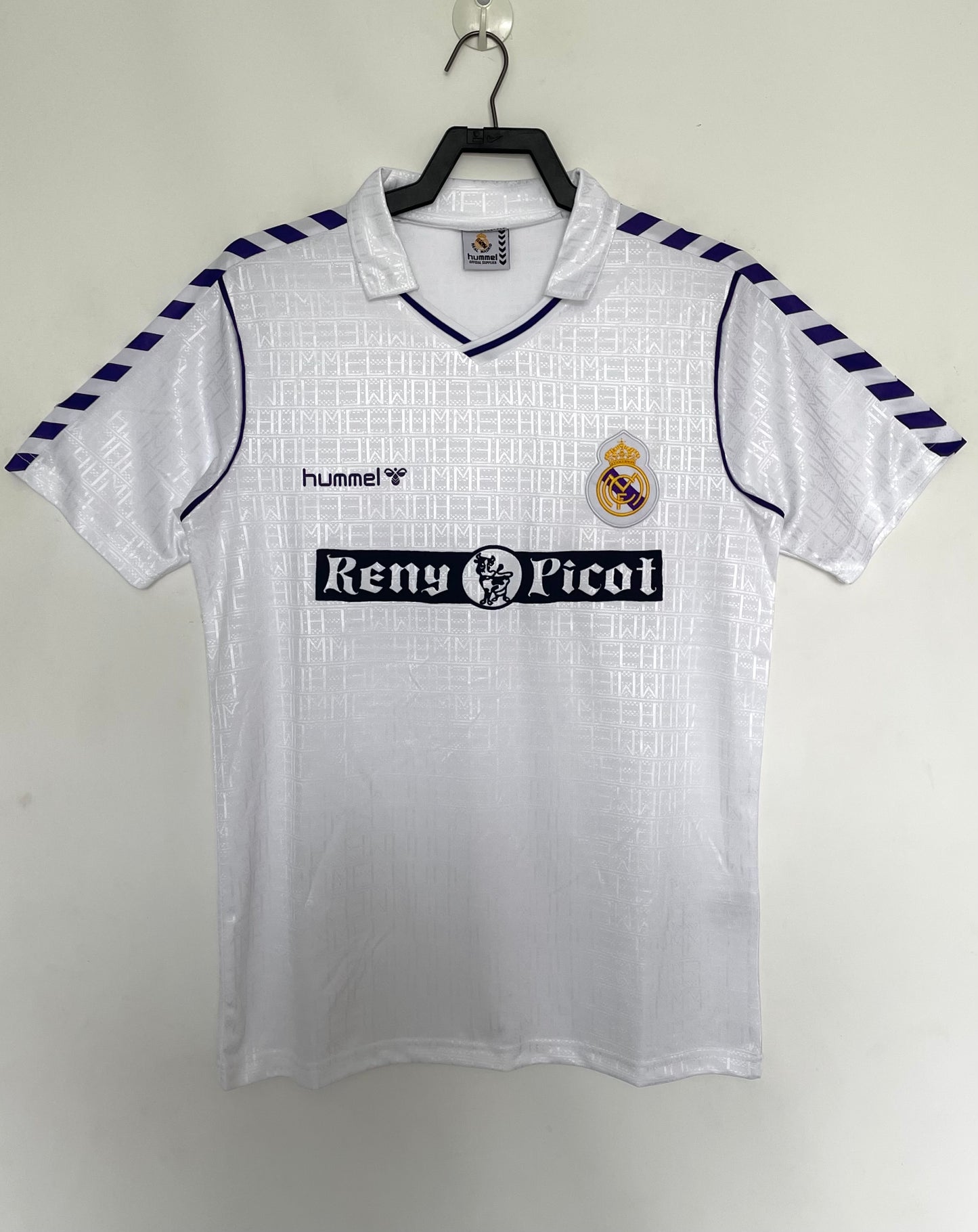 Retro 1988/90 Real Madrid home S-XXL