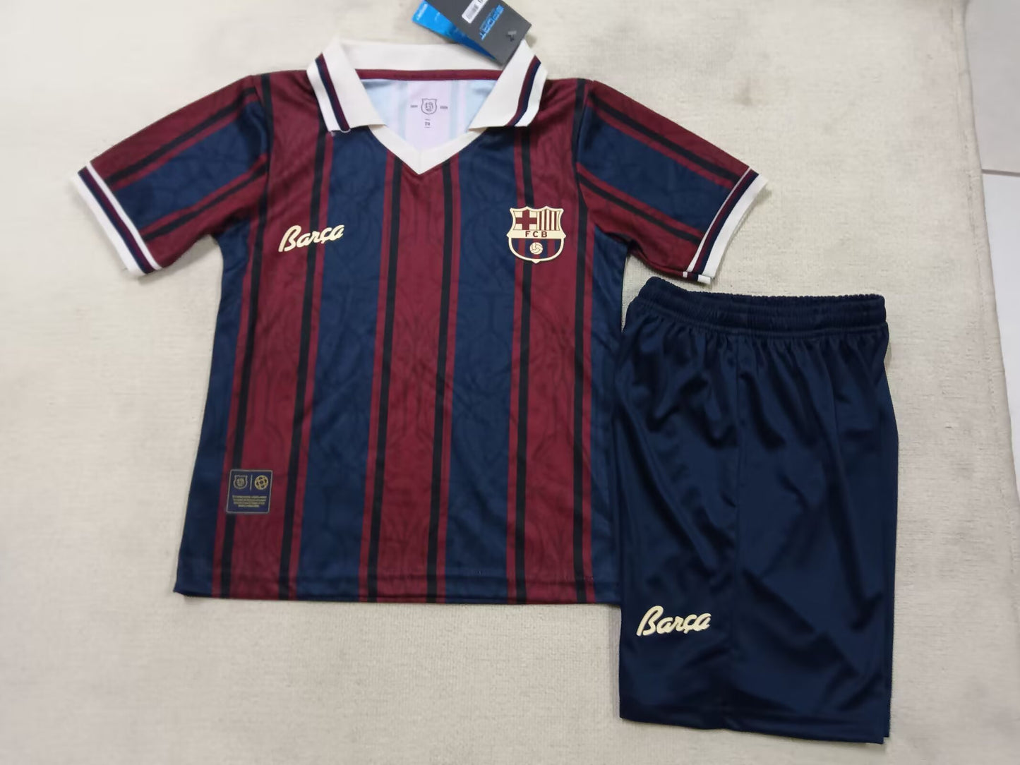25/26 Kids Barcelona Commemorative Edition Size 16~28
