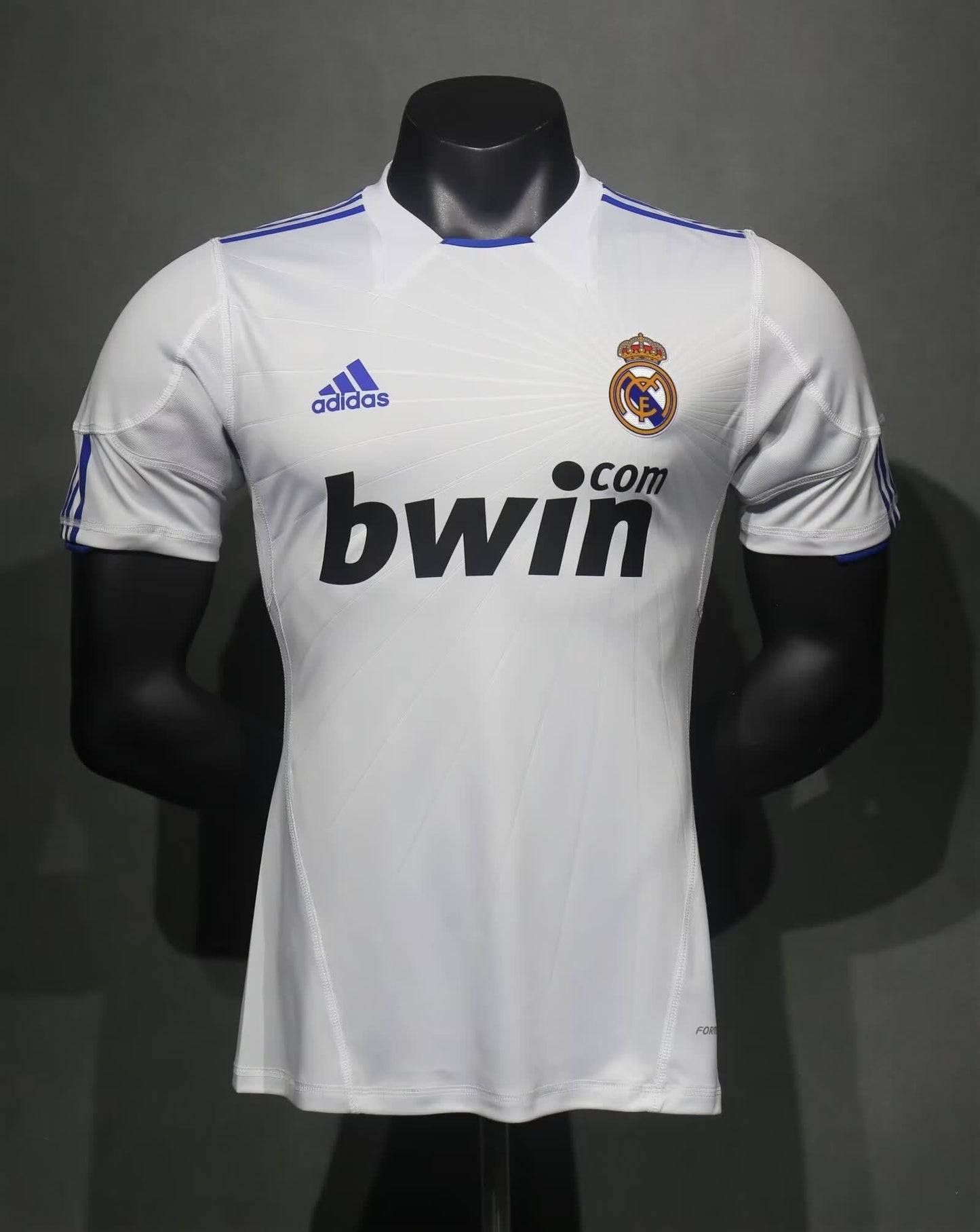 Retro 2010/11 Real Madrid Home Short Sleeve Player Edition S-3XL