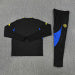 /26 Manchester United Black Half Pull Training Suit (Adults&Kids)7