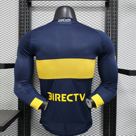 /26 Boca Juniors Home Long Sleeve Player Edition S-XXL5