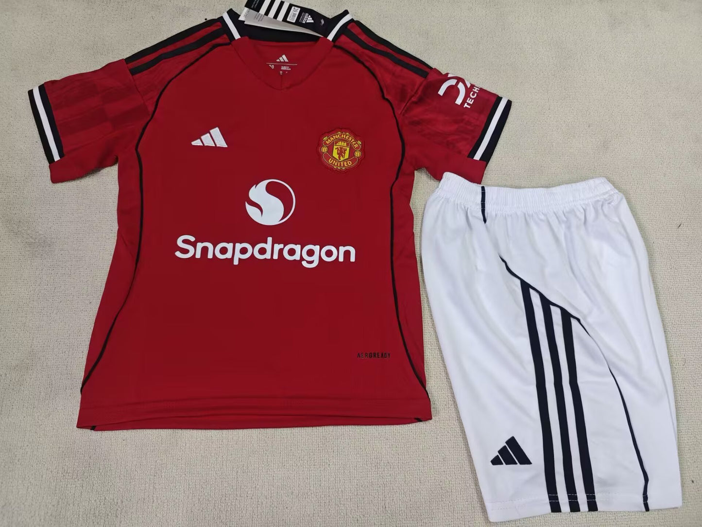 25/26 Kids Manchester United Home Size 16~28