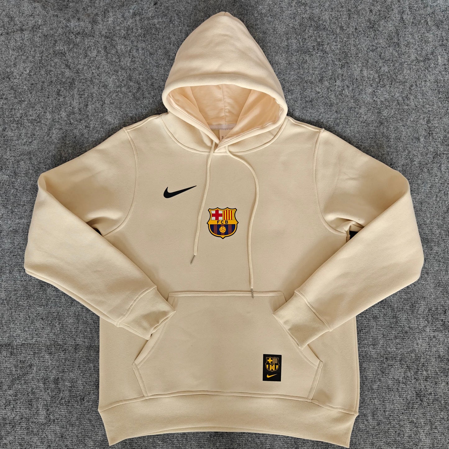 24/25 Barcelona home fleece-lined hoodie S-3XL