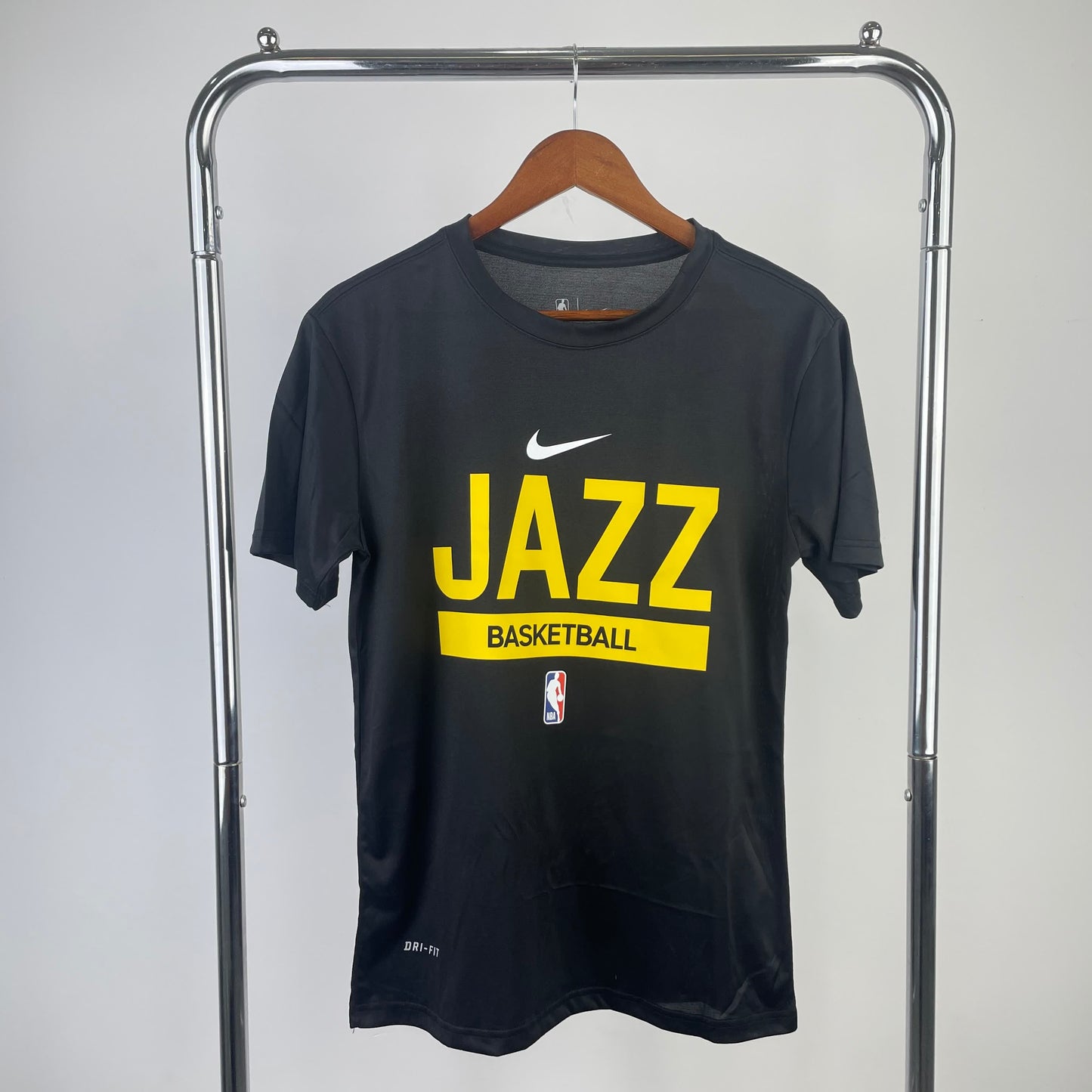 23 Season Jazz Black Training Quick Dried T-shirt Short Sleeve