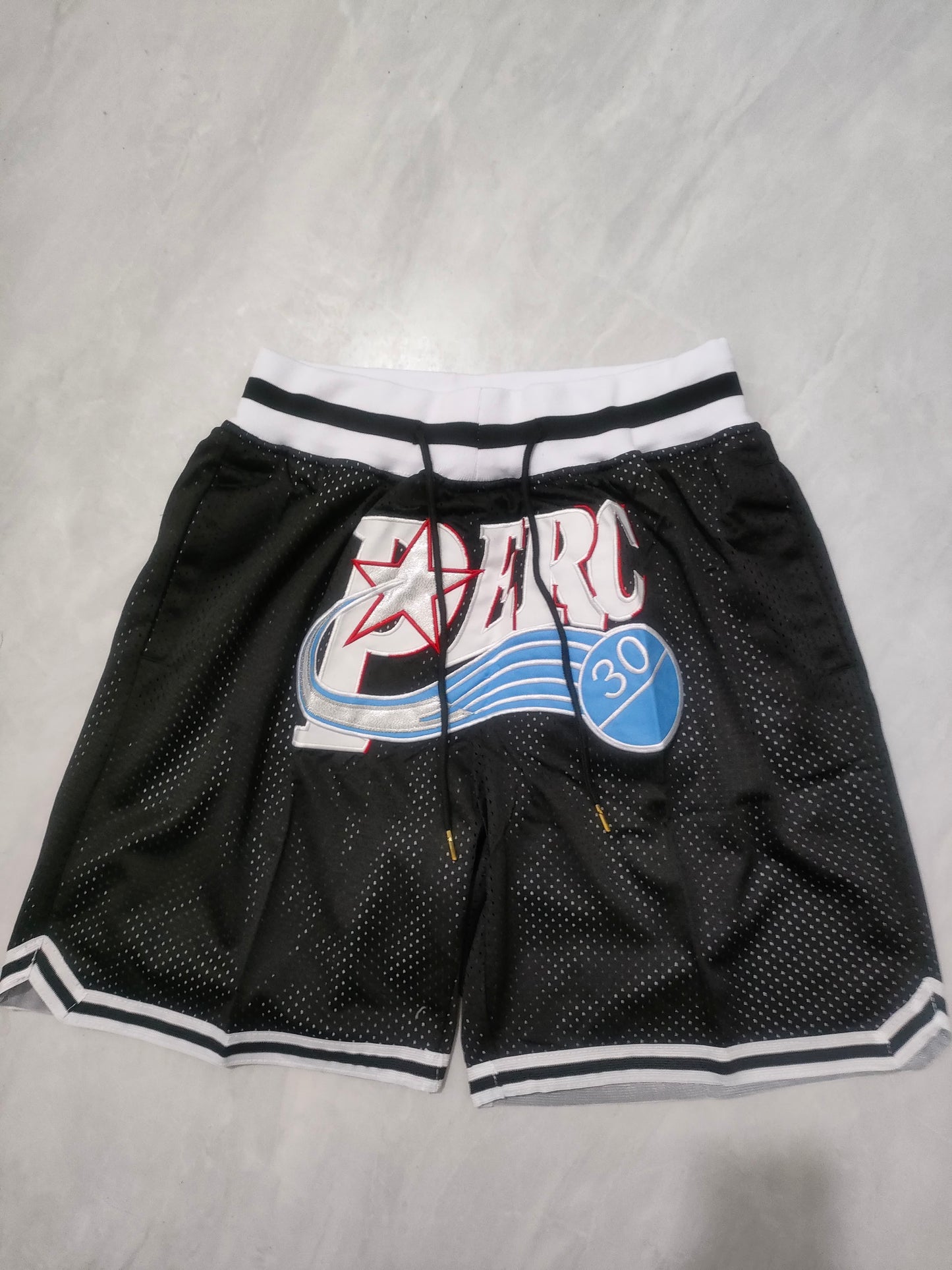 NBA 76ers Movie Edition Black Pocket Shorts