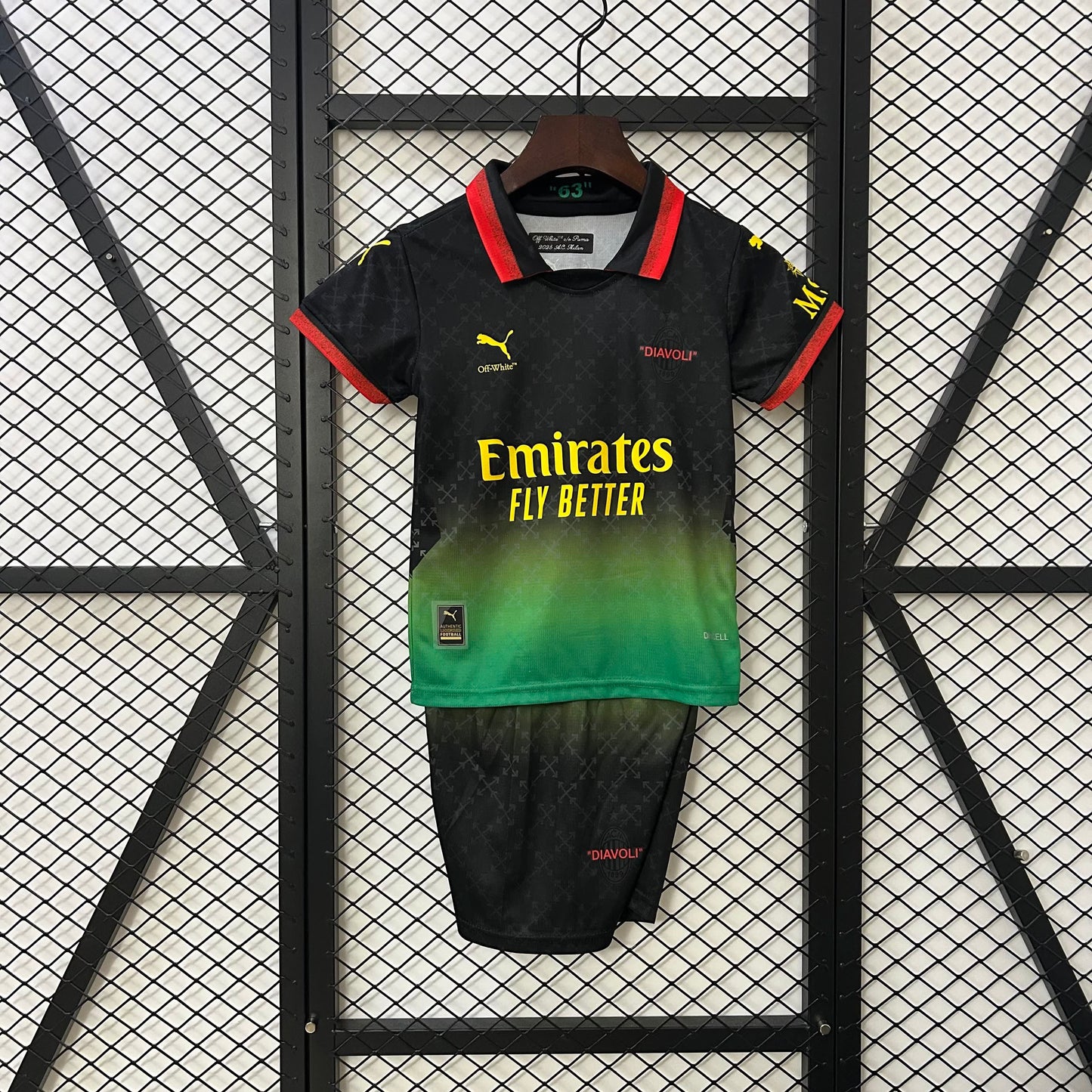 24/25 Kids AC Milan Co-Branded Edition size16-28
