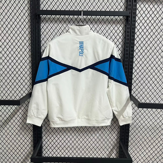 /26 Napoli White Blue Windbreaker S-3XL5