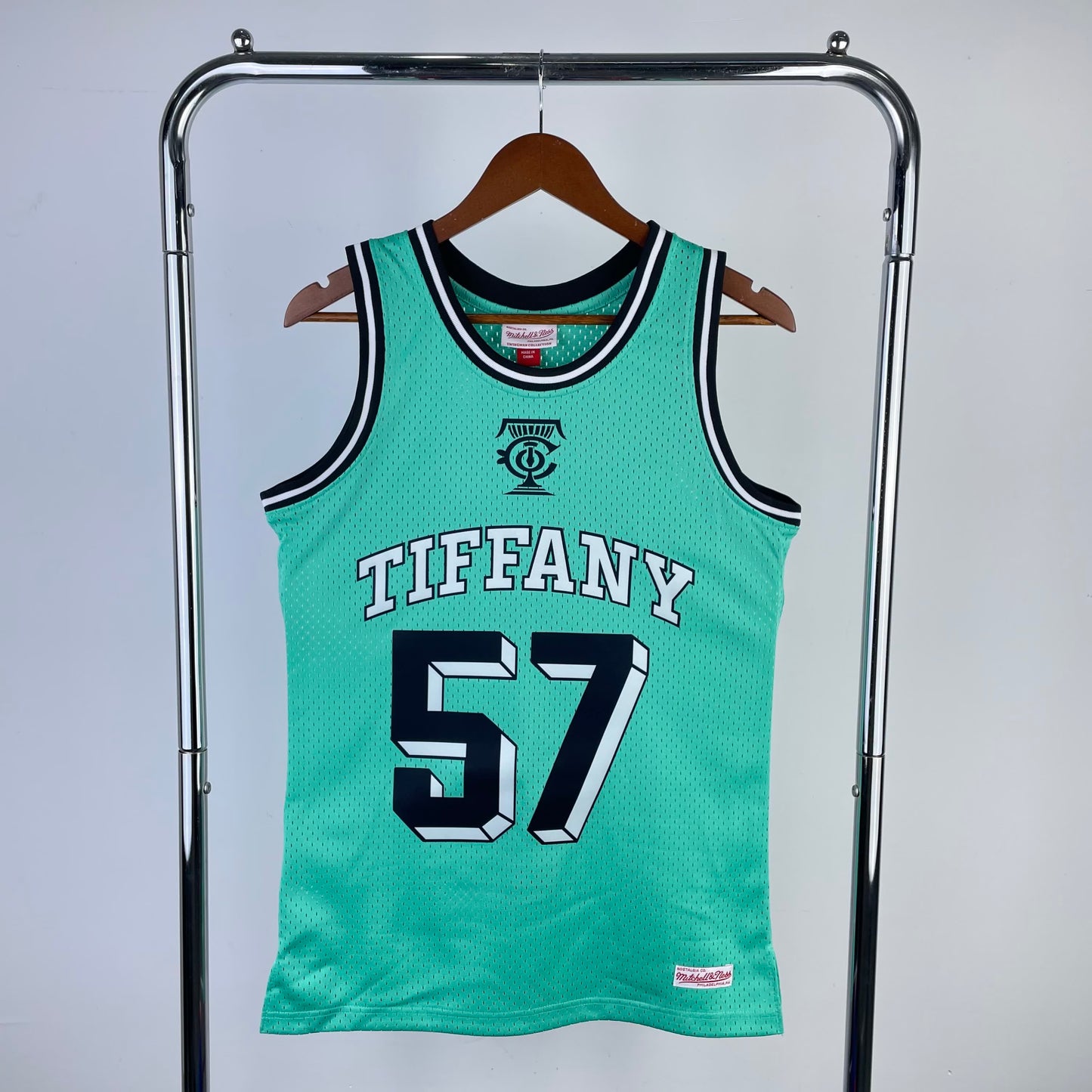 MN Heat Pressed Vintage Jersey: Tiffany x Mitchell&Ness x Spalding Joint Collection Jersey