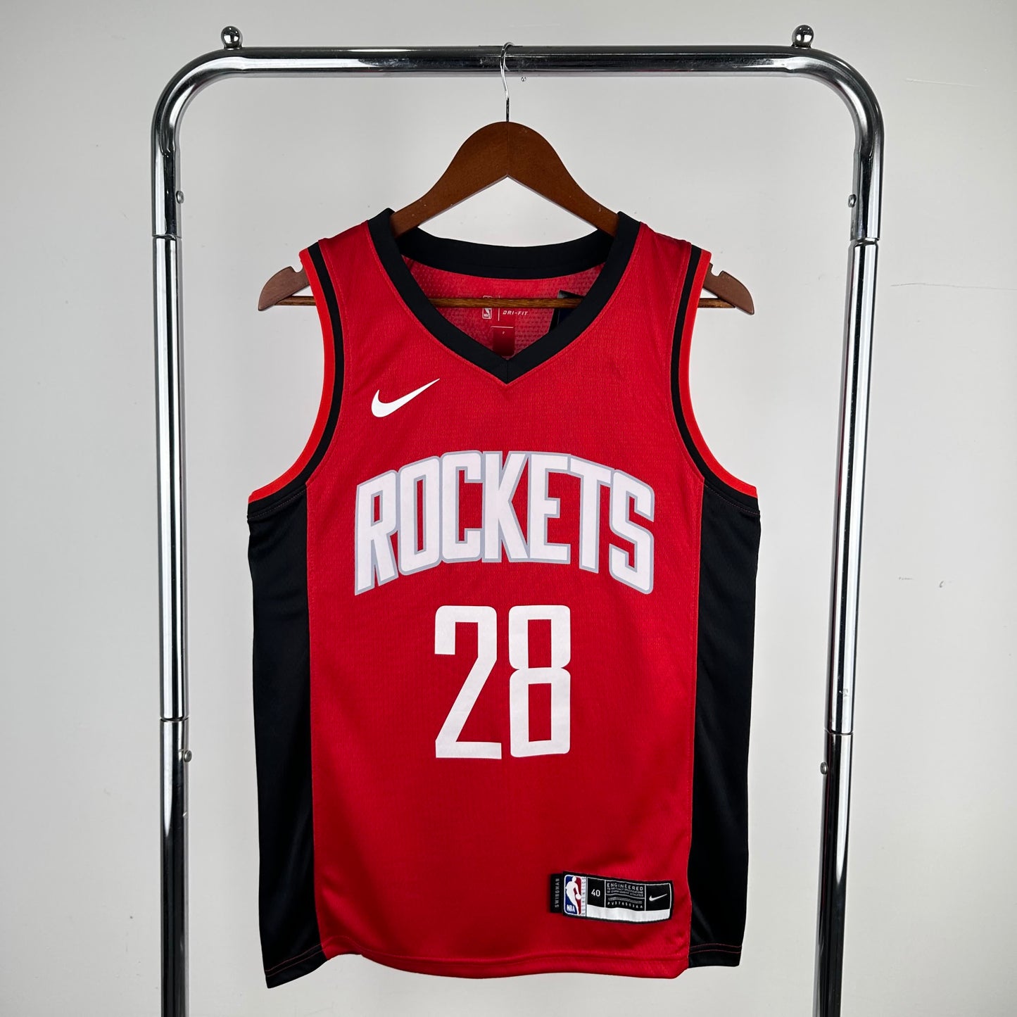 23 season Rockets home red 28 # SENGUN