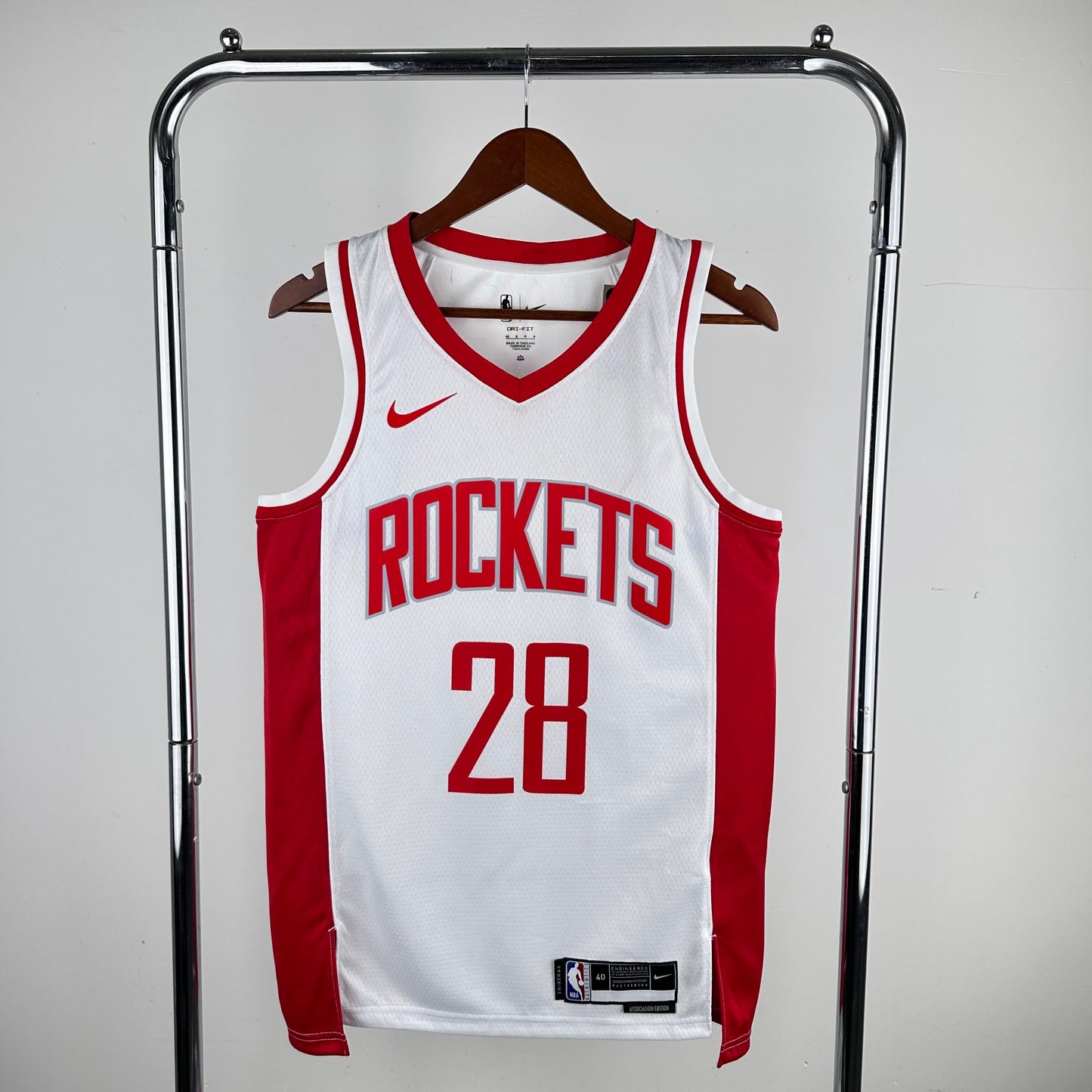 23 season Rockets home white 28 # SENGUN
