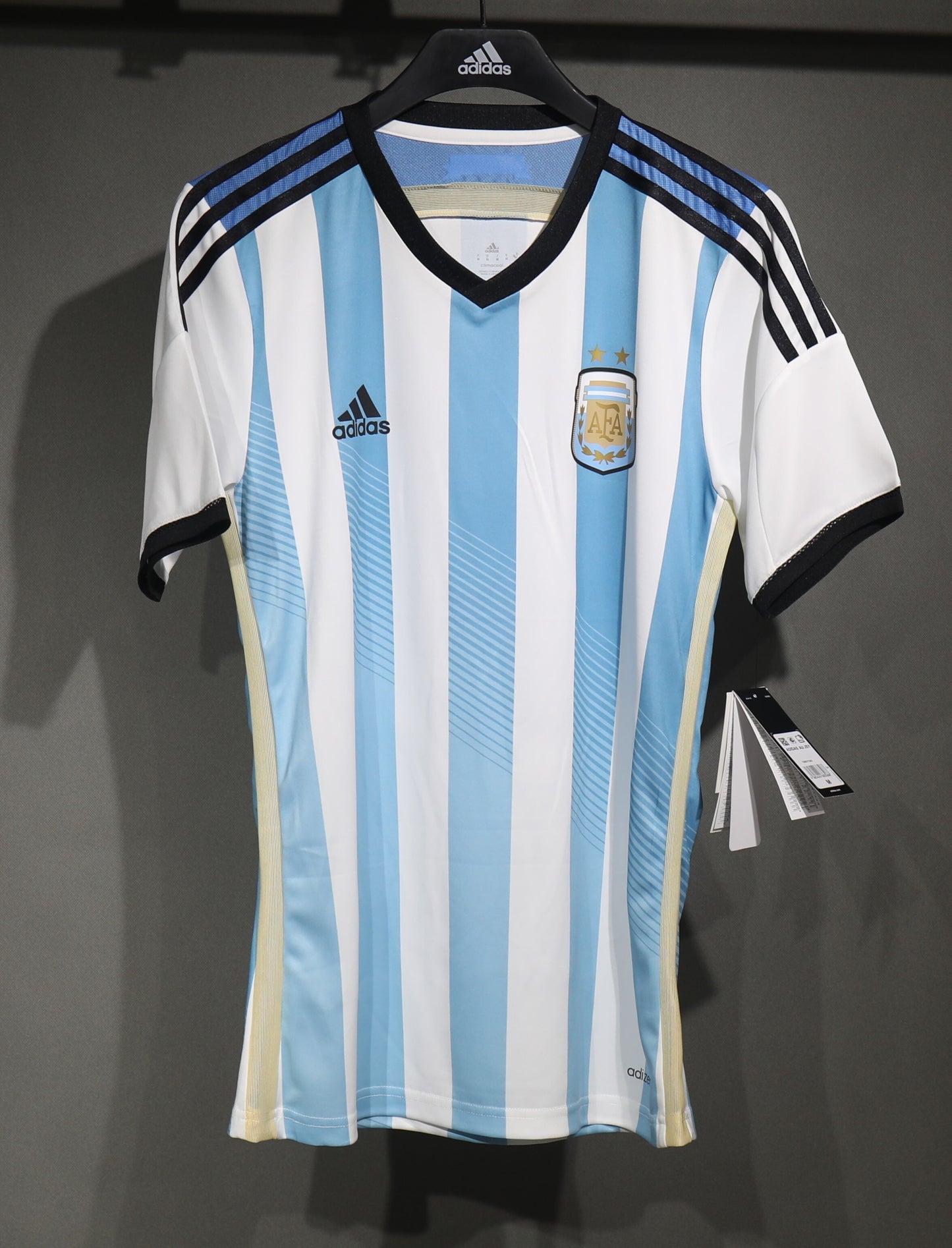 Retro 2014 World Cup Argentina home player edition S-3XL