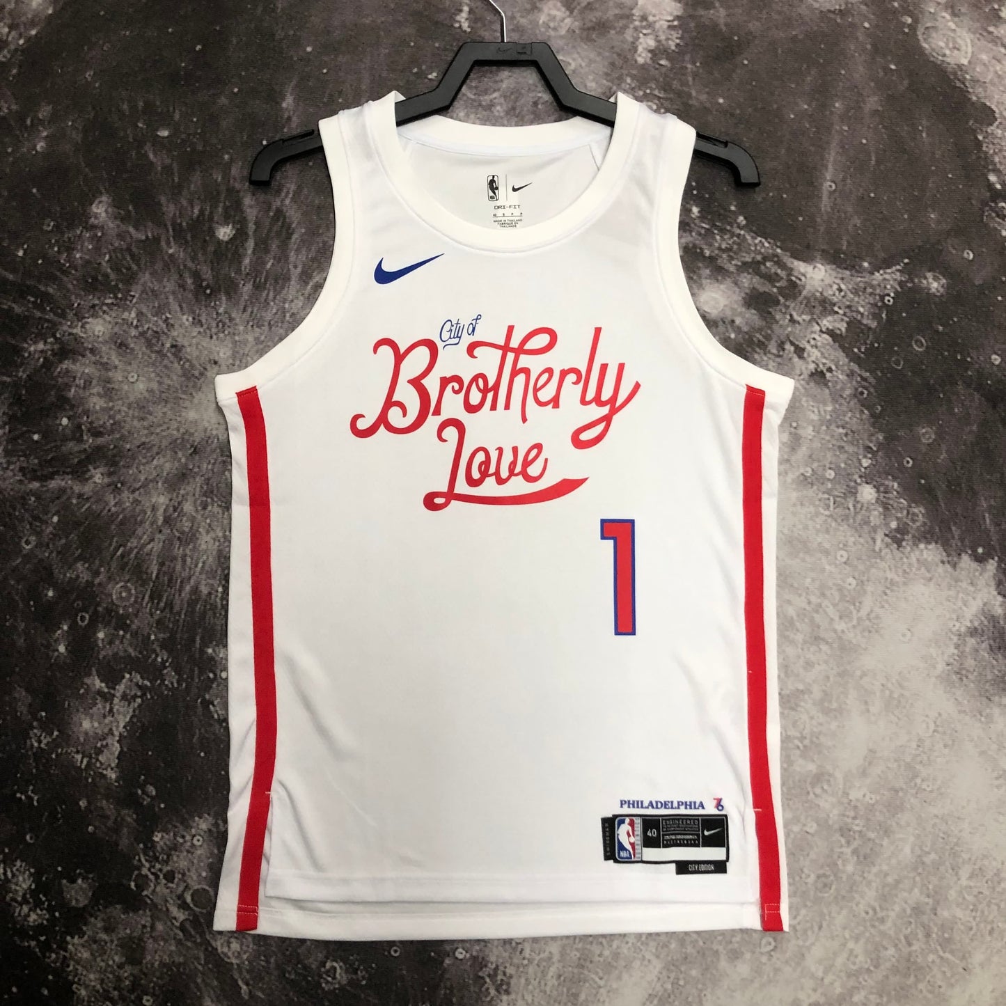23 Season 76ers City Edition No.1 Harden