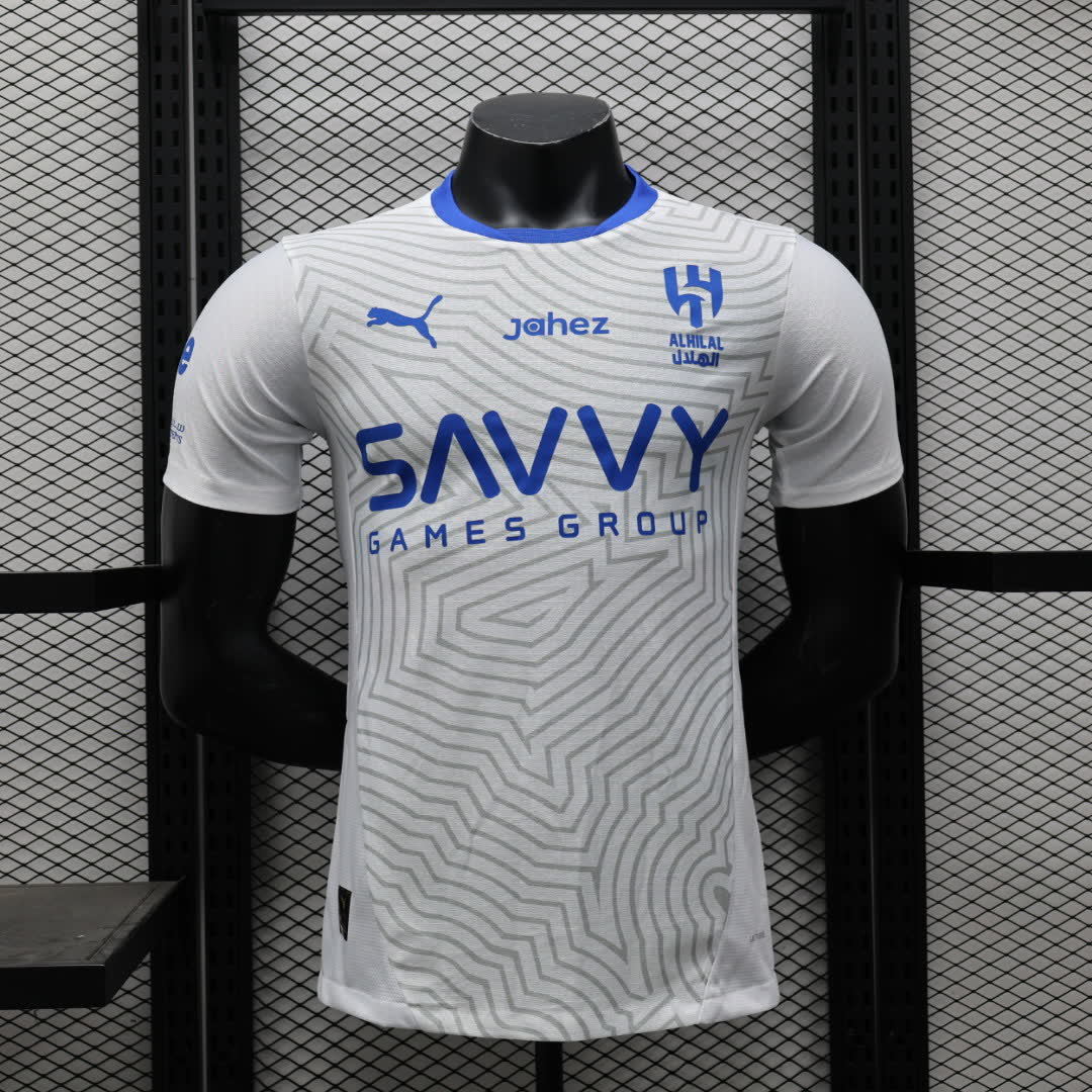 24/25 Al Hilal Saudi away advertising version player version S-XXL
