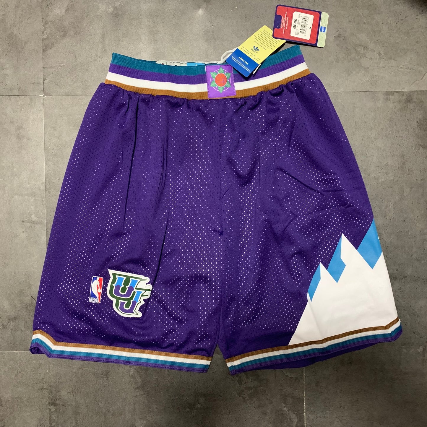 Jazz Vintage Snow Mountain Pants Purple