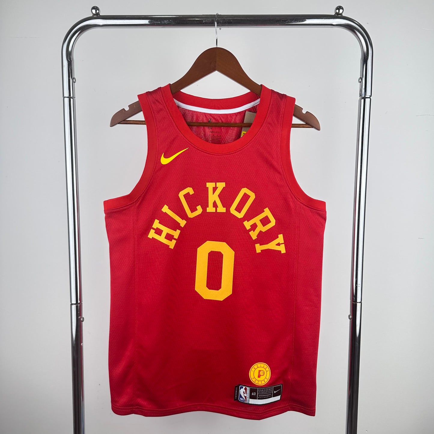 Season 19 Pacers Retro Red No. 0 # Haliburton