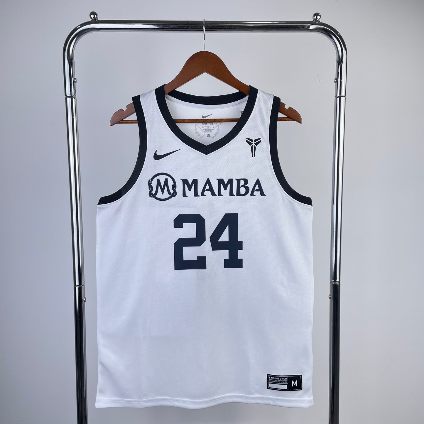 Mamba GiGi Commemorative Jersey: White 24 Kobe