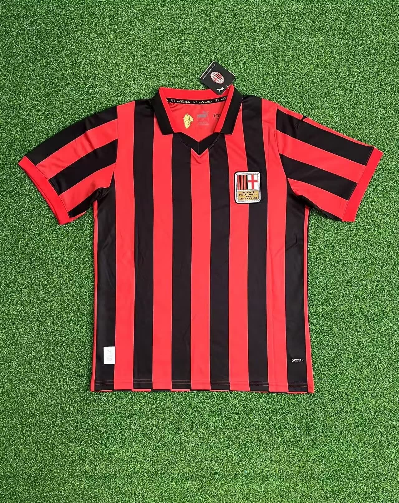 24/25 AC Milan 125th Anniversary Goalkeeper Commemorative Edition Red S-4XL