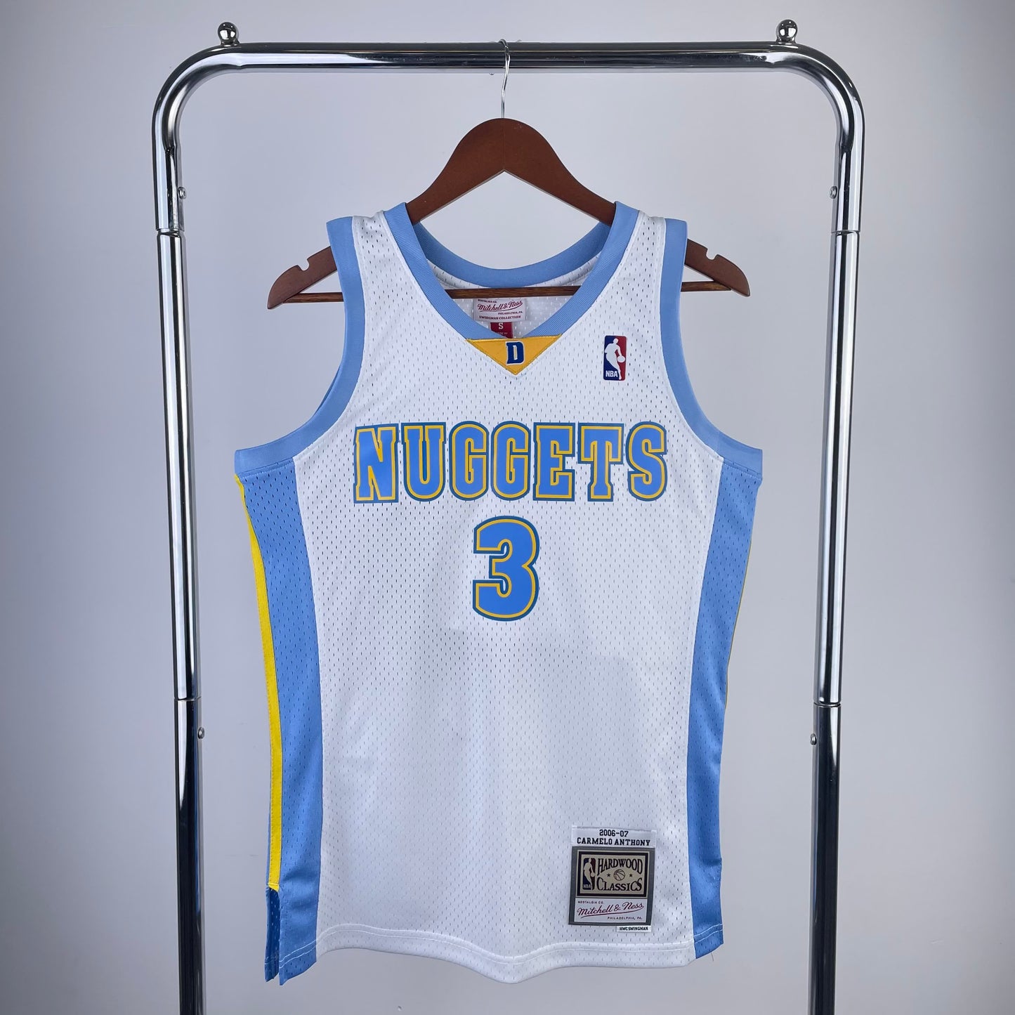 MN Heat Pressed Vintage Jersey: SW Nuggets 06/07 Season White 3 # Everson