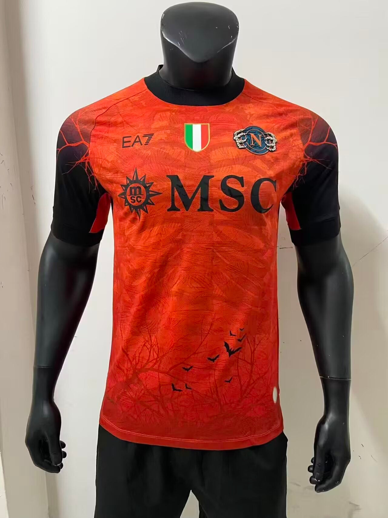2025/26 Napoli Halloween Red Player version S-4XL