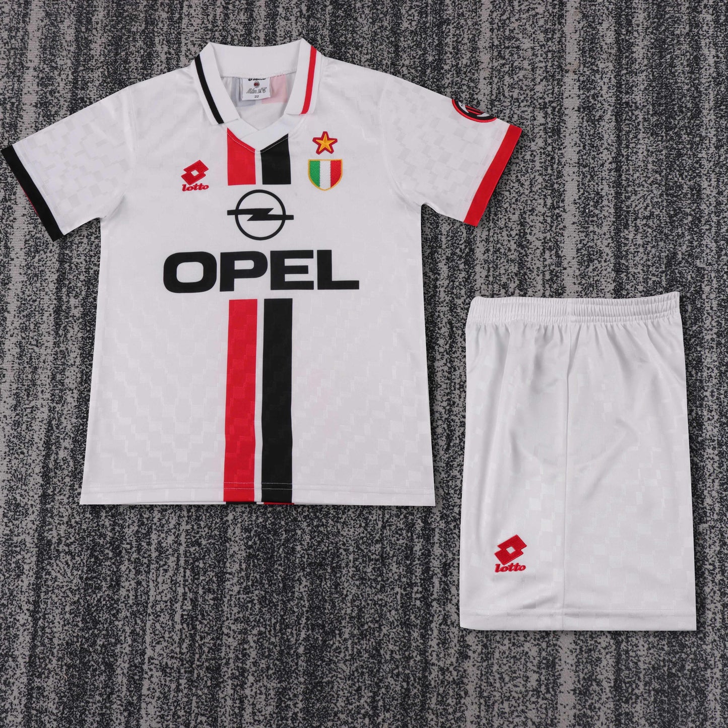 Retro Kids 1996/97 AC Milan away Size: 16-28