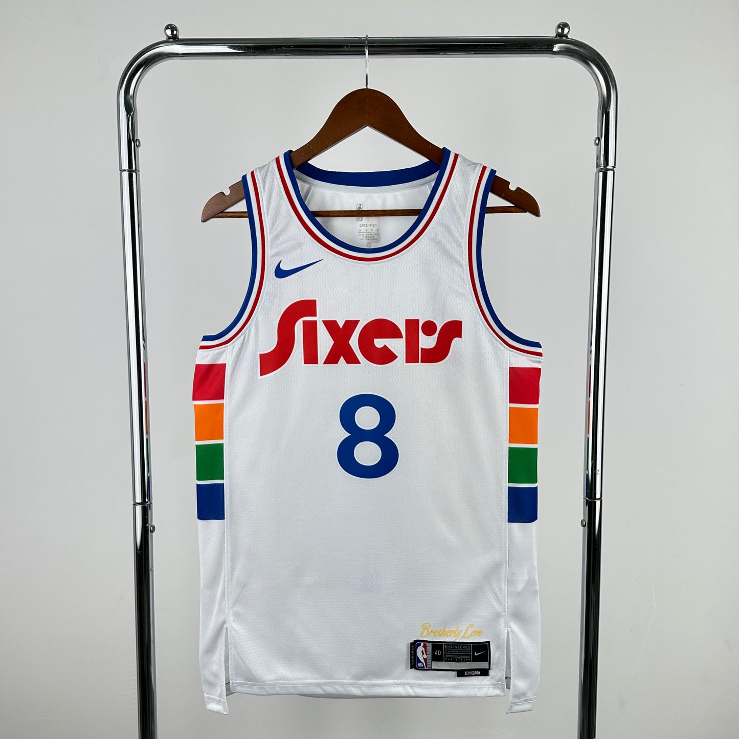 Season 25 76ers City Edition 8#GEORGE S-XXL